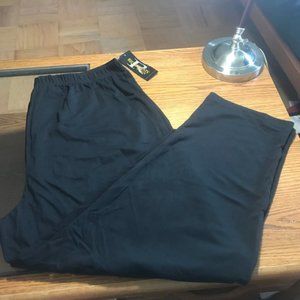 Requirements stretch black pants 3X NWT